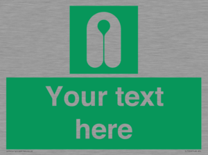 Custom sign safe condition Lifejacket